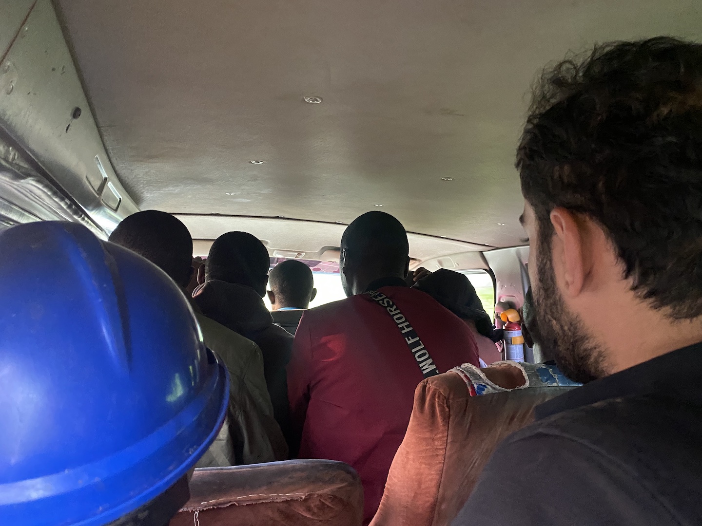 inside a matatu