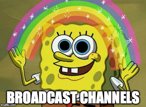 Broadcast Channels, SATISFIED